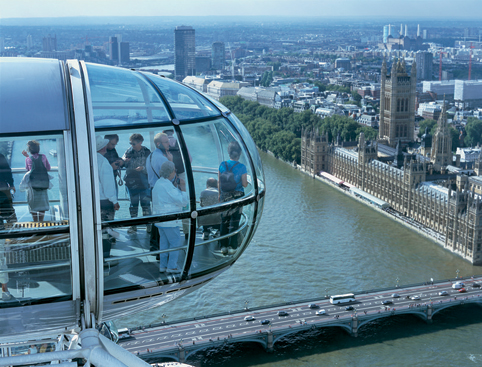 London Eye Tickets-  A View Of The  London Eye