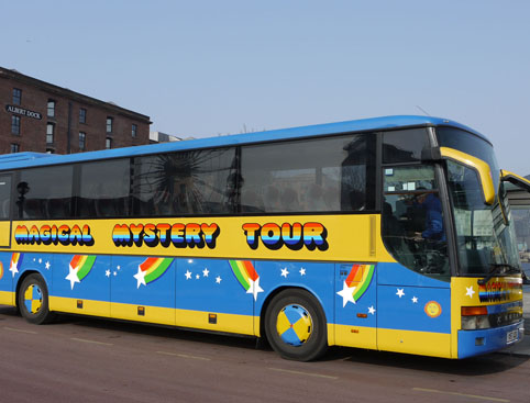 Magical Mystery Tour Liverpool- Beatles Tour Bus