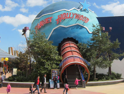 Picture of Planet Hollywood Meal Disneyland Resort Paris