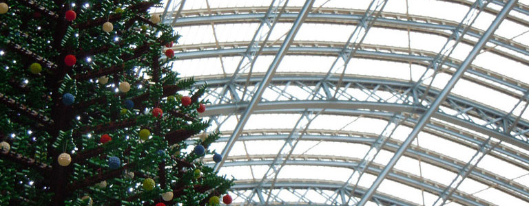 Christmas Tree at Kings Cross St Pancras