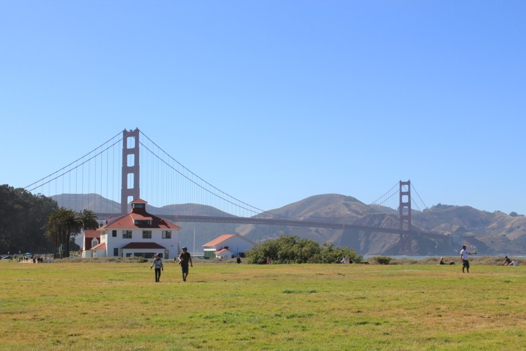 Golden Gate Bridge weekend in san francisco