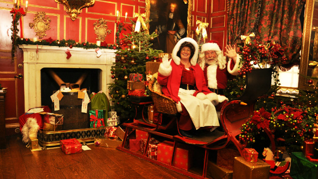Santa at warwick castle
