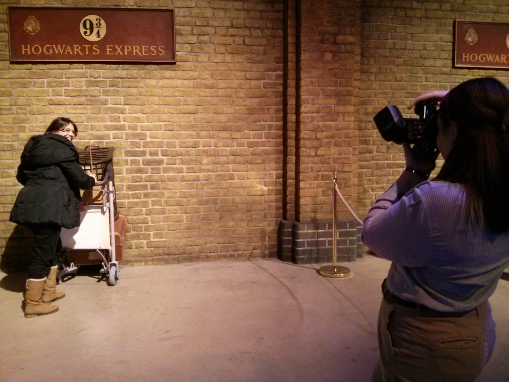 Harry Potter Studios- platform entrance