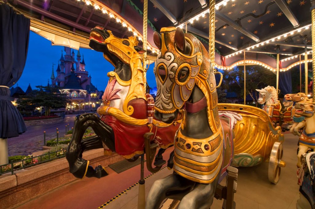 Carousel at Disneyland Paris