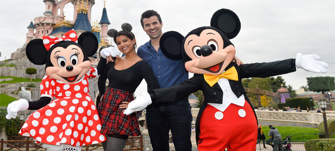 Celebrities at Disneyland Paris