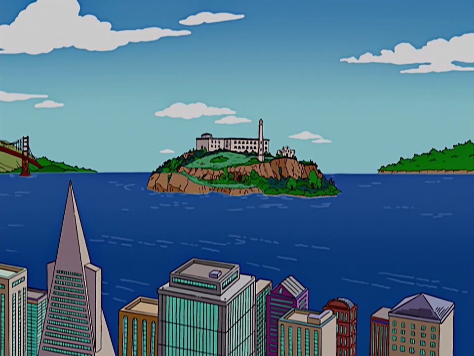 Simpsons - Alcatraz
