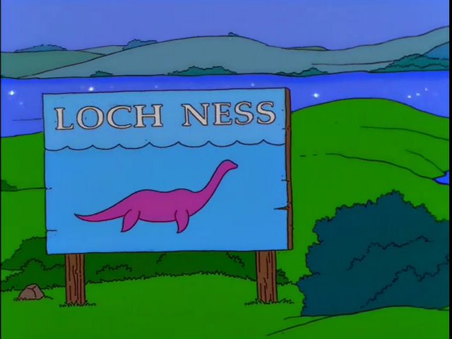 Simpsons - Loch Ness