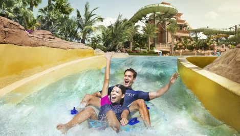 Slide at Aquaventure Dubai