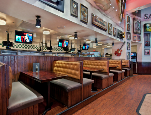 Hard Rock Cafe Las Vegas - Restaurant Booths