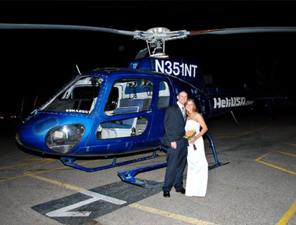 Vegas Nights Helicopter Wedding - Package W1