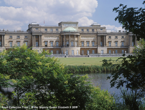 Buckingham Palace Tour State Rooms- Buckingham Palace From Garden