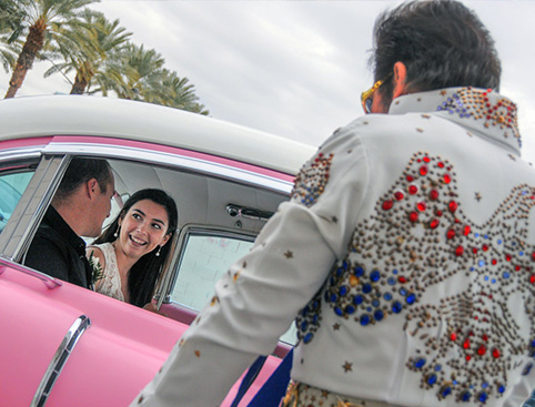 The Elvis Wedding Chapel in Las Vegas