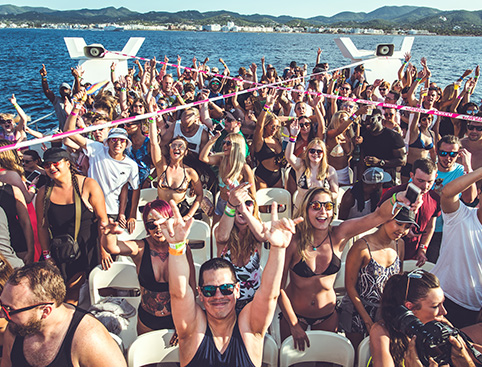 Ibiza club pass - boat party