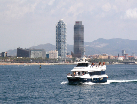 Las Golondrinas Boat Cruise Barcelona