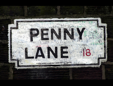 Penny Lane Sign - Liverpool
