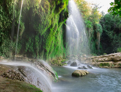 Perge Aspendos & Kursunlu- Famous Kursunlu Waterfalls in Antalya 