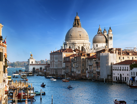 Gondola canal Venice Italy