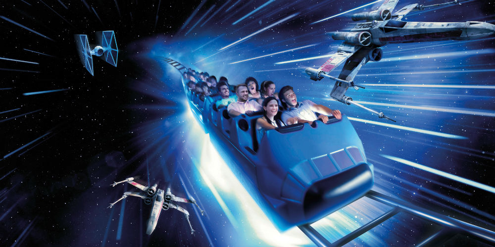 Disneyland Hyperspace Mountain AttractionTix