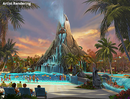 Volcano Bay, Orlando, Florida