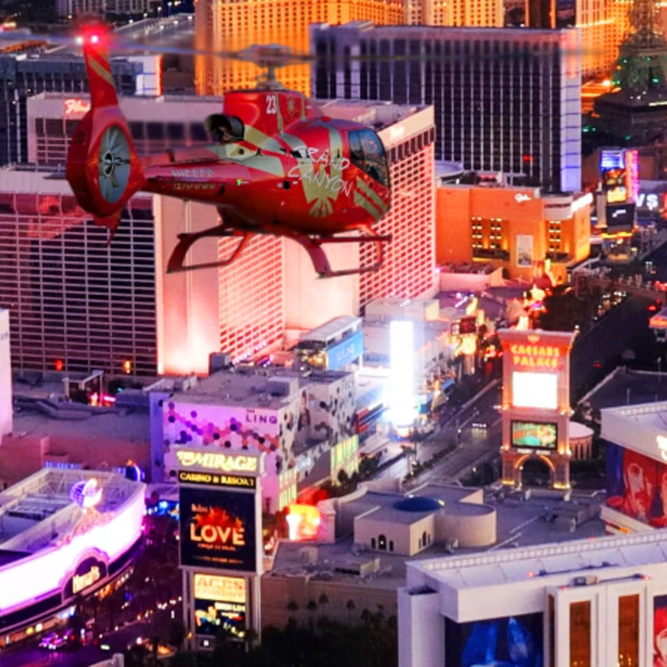 Strip Highlights Night Flight on Papillon Helicopters