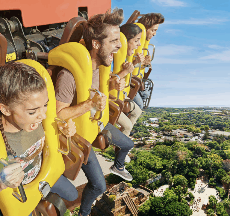 Hurakan Condor at PortaVentura Park | Tickets from AttractionTix
